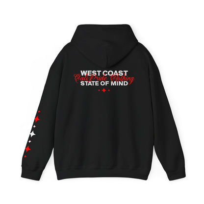 The Elite Collection - Elite Society, West Coast State of Mind, Premium Hoodie - CaliPride Clothing