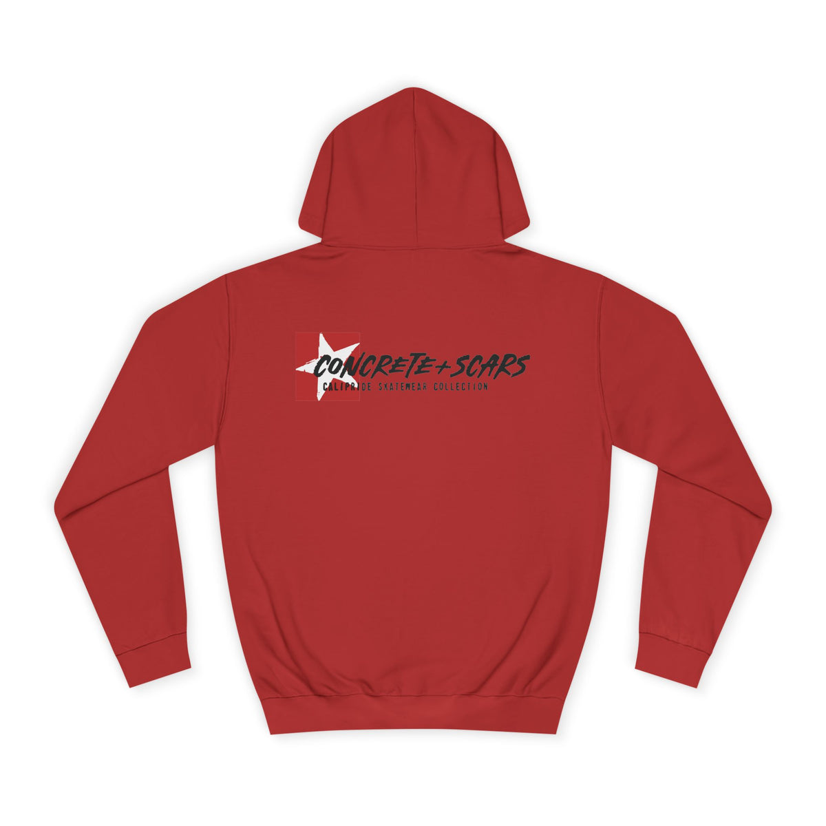 Concrete & Scars Skatewear Collection - C & S Signature Logo, Graphic Hoodie — CaliPride Clothing
