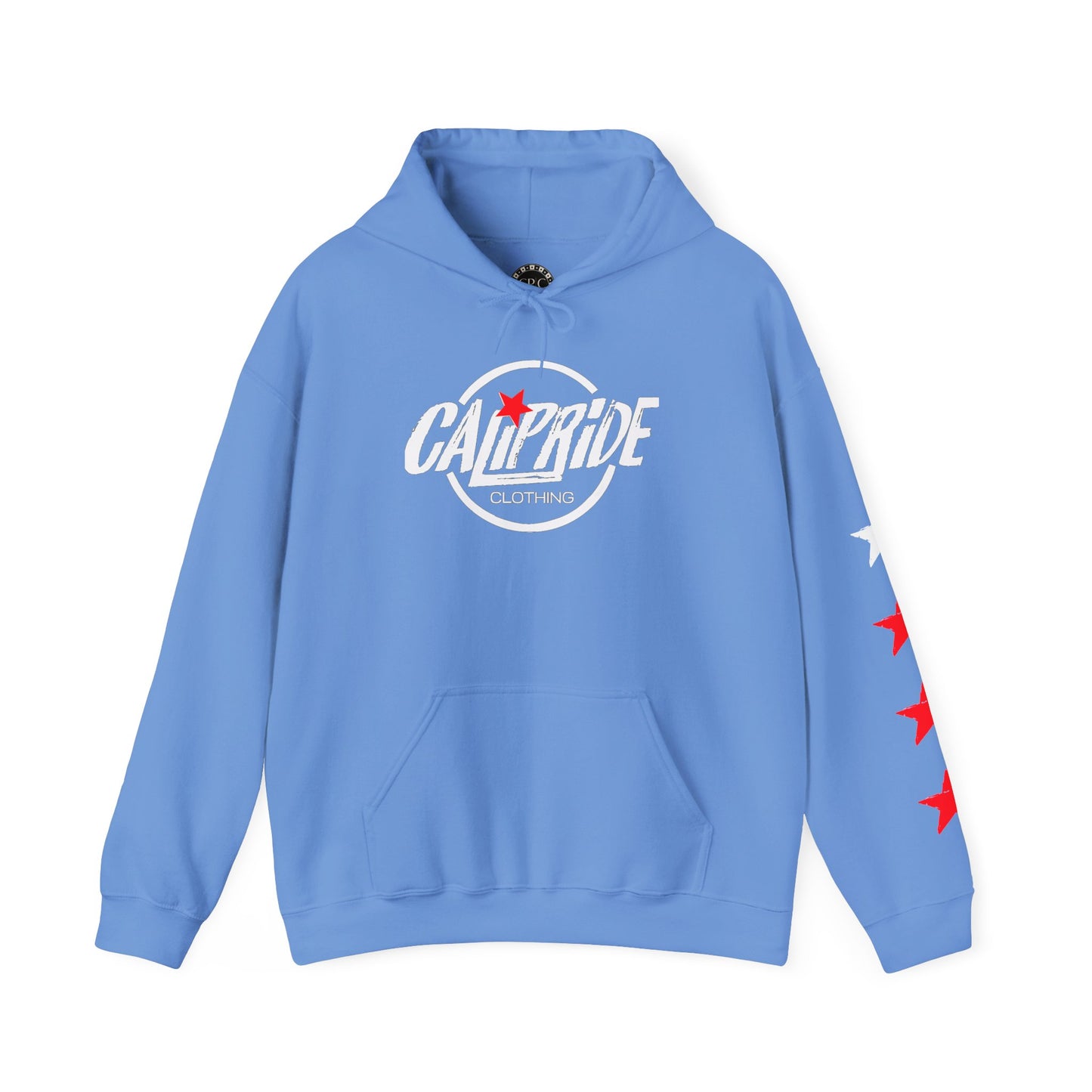 Skate & Surf Collection - Checkered Star Emblem Hoodie, multiple colors | CaliPride Clothing