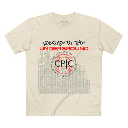 Urban Underground Collection - Welcome to the Underground, Graphic T Shirt — CaliPride Clothing
