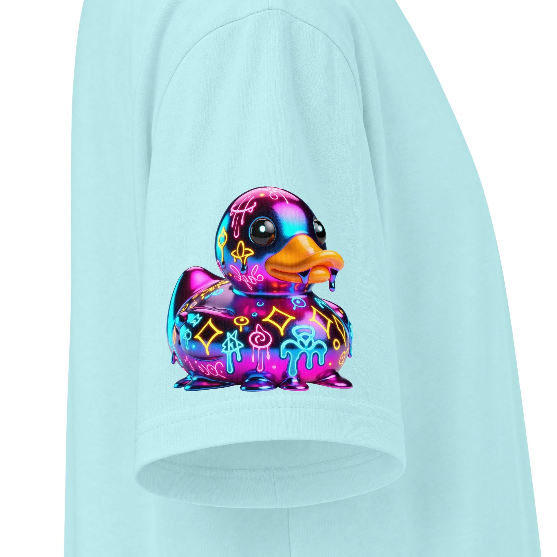 Urban Underground Collection - Neon Drip, Rub'a Ducky, Graphic 4-way T Shirt - CaliPride Clothing