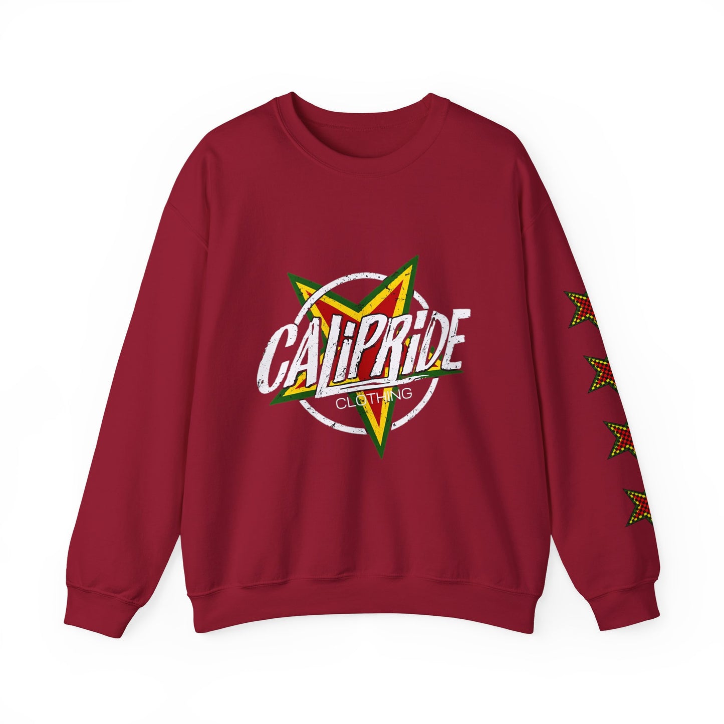 Island Vibe Retro Star Graphic Sweatshirt | CaliPride Clothing