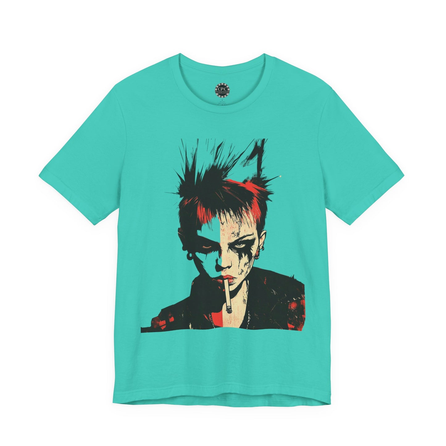 Punk Resurrected Collection - F'n Over It Chick, Graphic T - Shirt - CaliPride Clothing