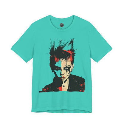 Punk Resurrected Collection - F'n Over It Chick, Graphic T - Shirt - CaliPride Clothing