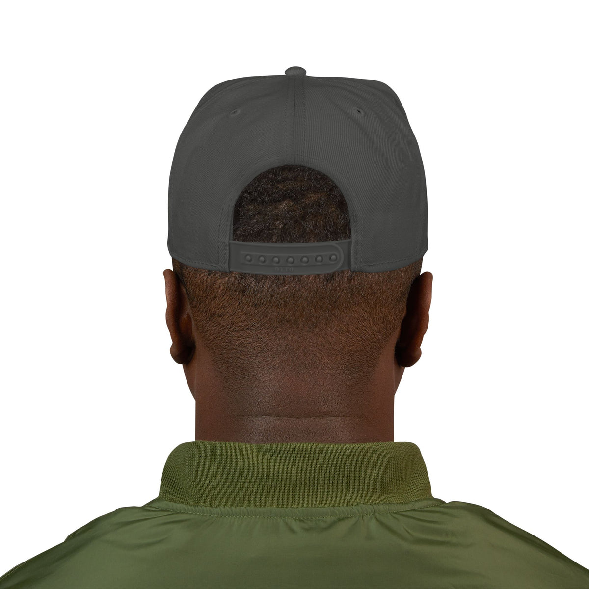 Pacific Works Collection - Signature Logo, Offset, Flat Bill Snapback Hat — CaliPride Clothing