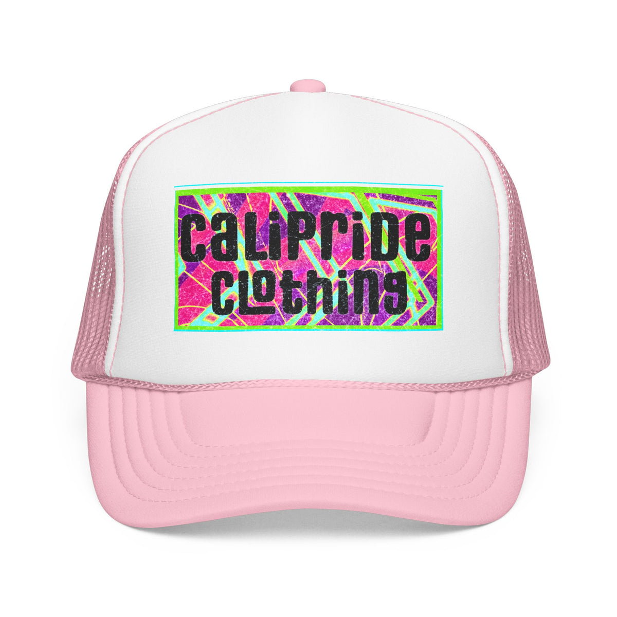 Surf & Beach Collection - Bold & Big Color Vibes, Calipride Clothing Retro Foam Trucker Hat – DFT printing