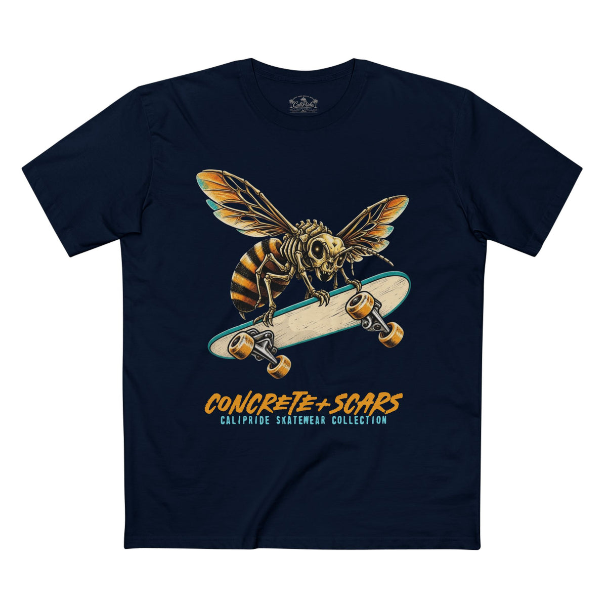 Concrete & Scars Collection - Bee Shredder, Graphic T-Shirt — CaliPride Clothing