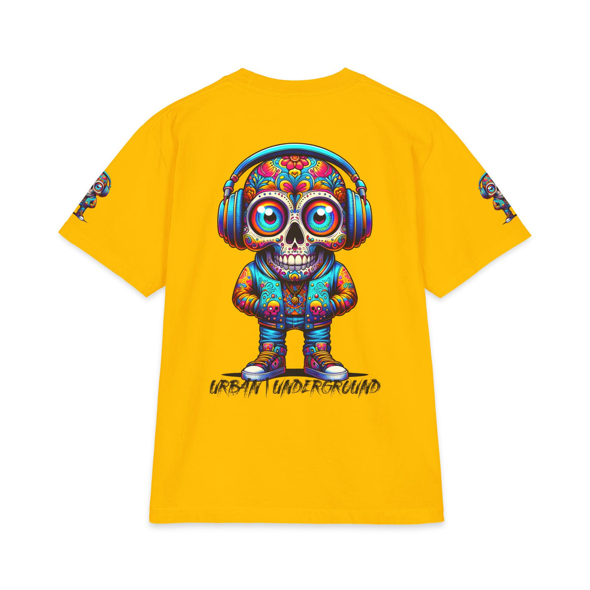 Urban Underground Collection - Neon Drip, Lil' Sugar, Graphic 4-way T Shirt - CaliPride Clothing