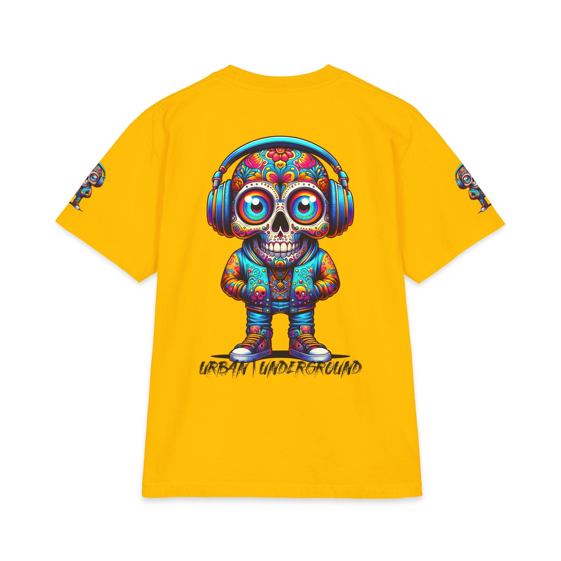 Urban Underground Collection - Neon Drip, Lil' Sugar, Graphic 4-way T Shirt - CaliPride Clothing