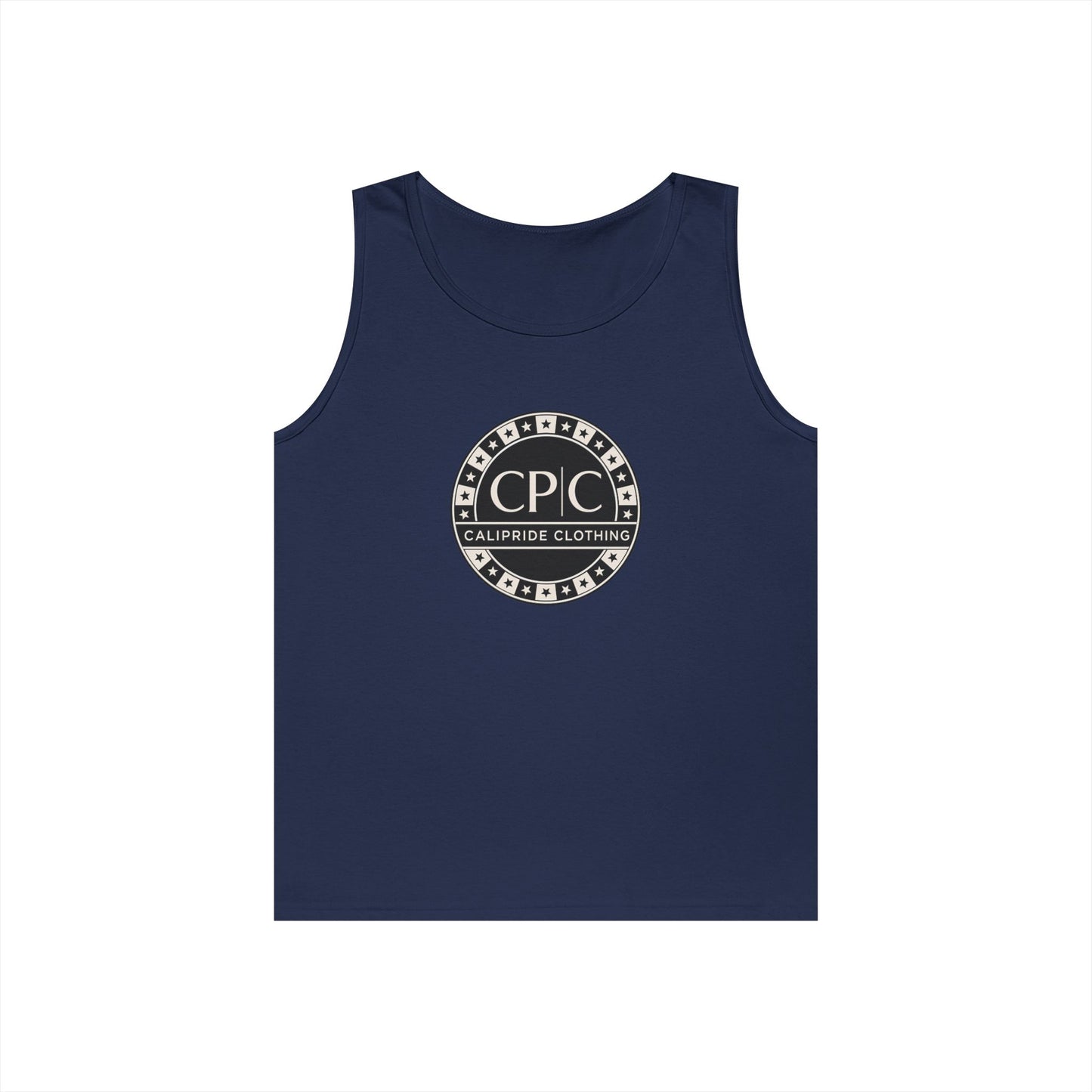 CP | C Logo, Checker Star Loose Tank Top | CaliPride Clothing