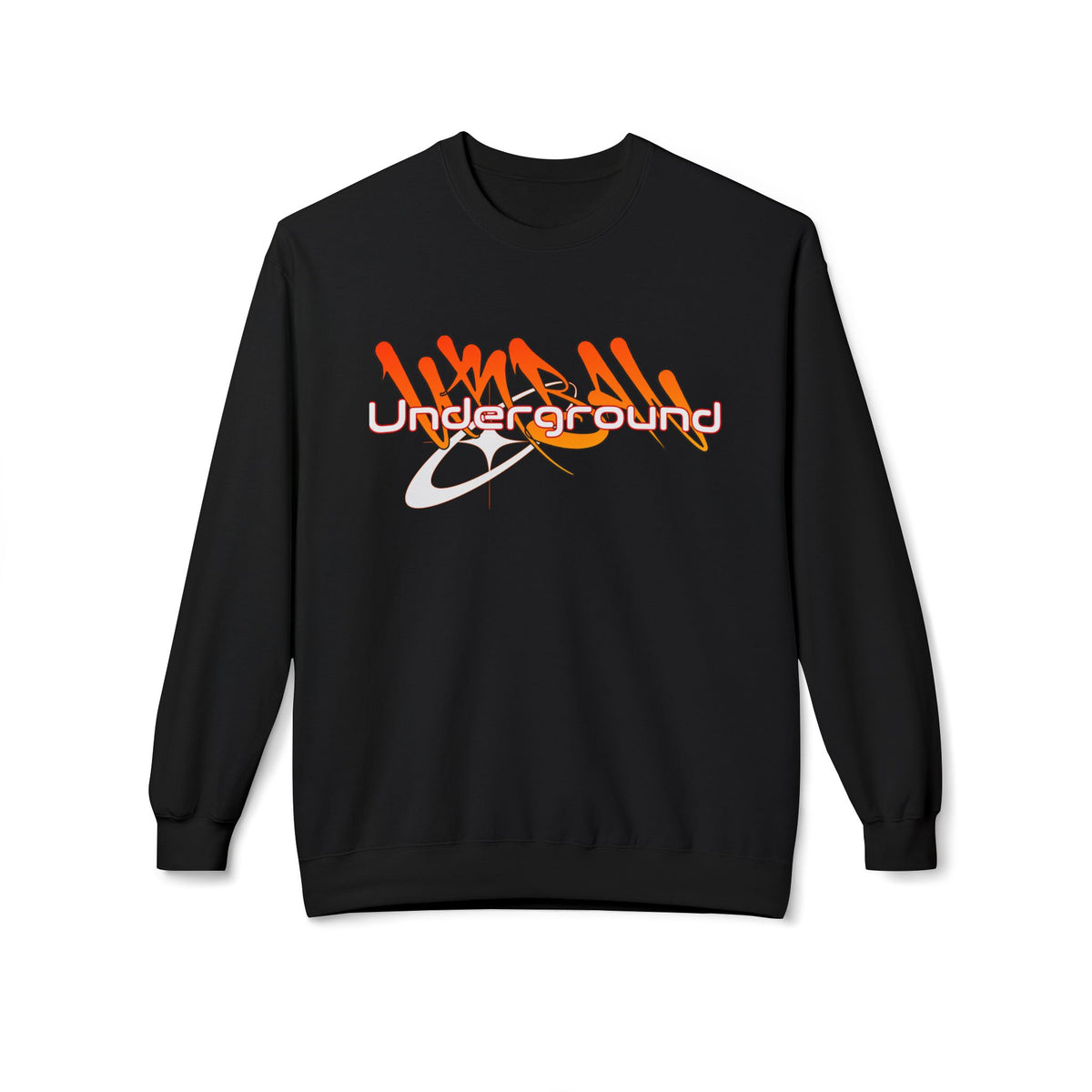 Urban Underground Collection - Graffiti Urban Star, Graphic Sweatshirt - CaliPride Clothing