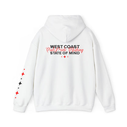 The Elite Collection - Elite Society, West Coast State of Mind, Premium Hoodie - CaliPride Clothing