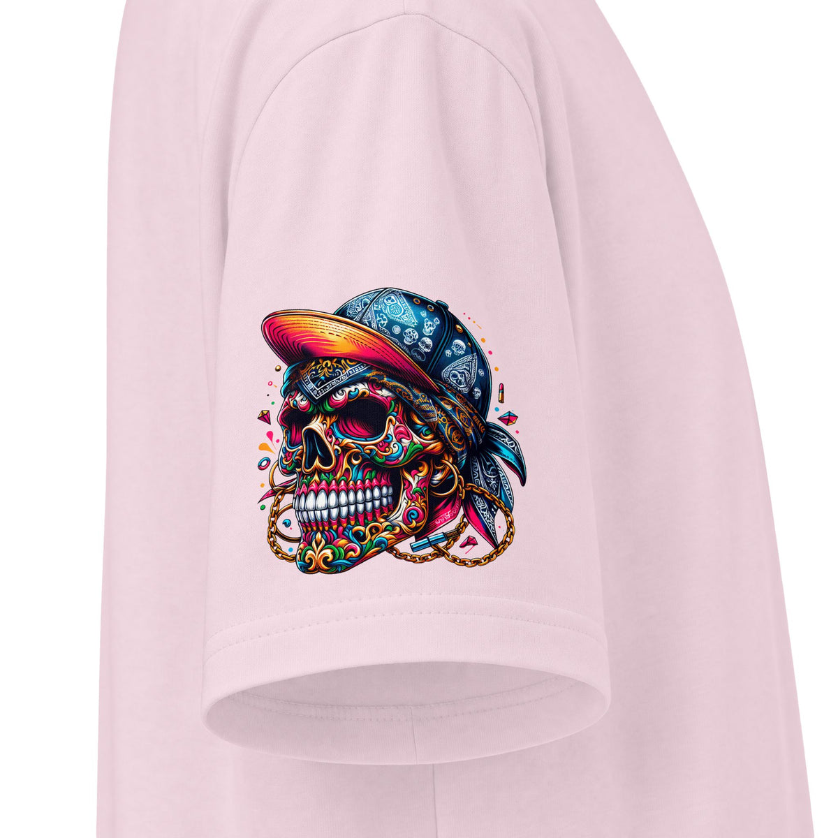 Urban Underground Collection - Neon Drip, Gangsta', Graphic 4-way T Shirt - CaliPride Clothing