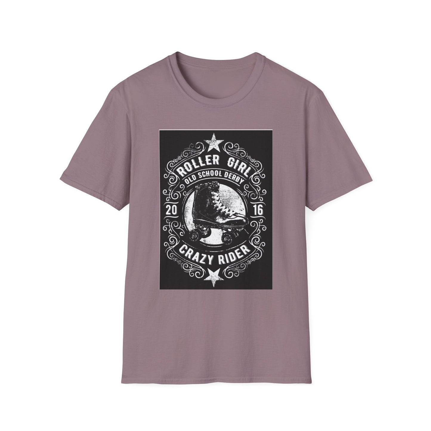Roller Girl Crazy Rider T-shirt | Skate Derby Graphic