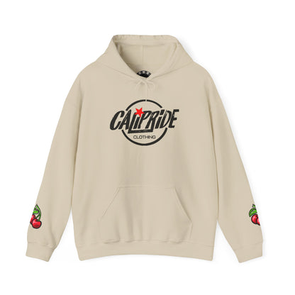 Urban Underground Collection - West Coast State of Mind, Checkers & Cherries Sugar Skull Hoodie - CaliPride Clothing