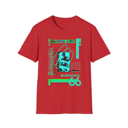 Urban Underground Collection - Savage Vibe, Euphoria 66, Graphic T Shirt - CaliPride Clothing