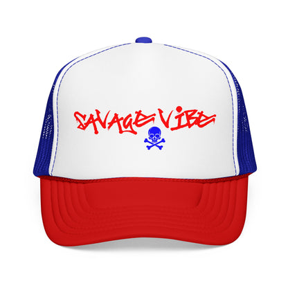 Urban Underground Collection - Savage Vibes, Trucker Hat - CailPride Clothing