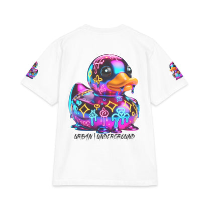 Urban Underground Collection - Neon Drip, Rub'a Ducky, Graphic 4-way T Shirt - CaliPride Clothing