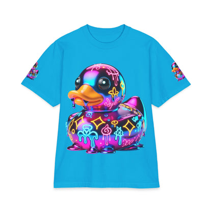 Urban Underground Collection - Neon Drip, Rub'a Ducky, Graphic 4-way T Shirt - CaliPride Clothing