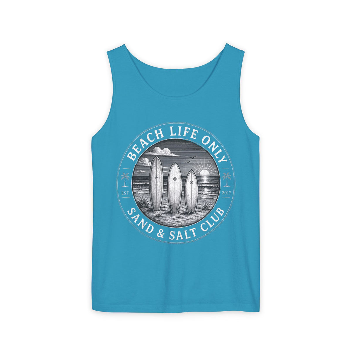 Surf & Beach Collection | Ocean Vibes Series - Beach Life Only, Tank top - CaliPride Clothing