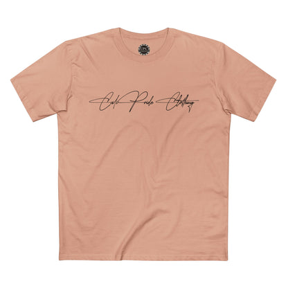 The Elite Collection - Founder's Signature No. 1 Essentials, Premium T-Shirt, black logo - CaliPride Clothing