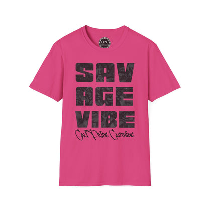 "Savage Vibe Graffiti Block" Series, Black & Grey logo — CaliPride Clothing