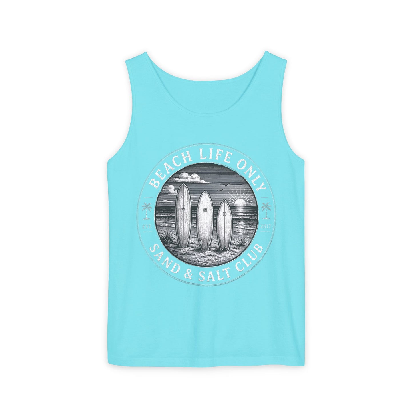 Surf & Beach Collection | Ocean Vibes Series - Beach Life Only, Tank top - CaliPride Clothing