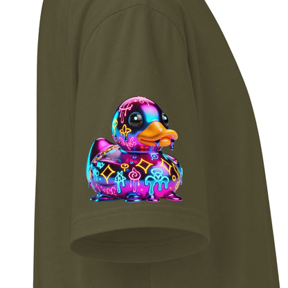 Urban Underground Collection - Neon Drip, Rub'a Ducky, Graphic 4-way T Shirt - CaliPride Clothing