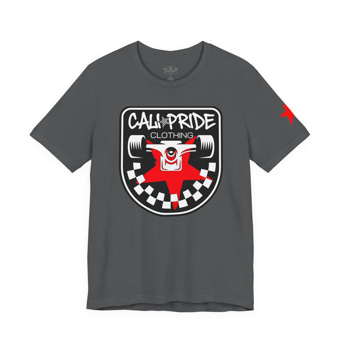Copy of Concrete & Scars Skatewear Collection - Checkered Truck Emblem, Graphic T-Shirt — CaliPride Clothing