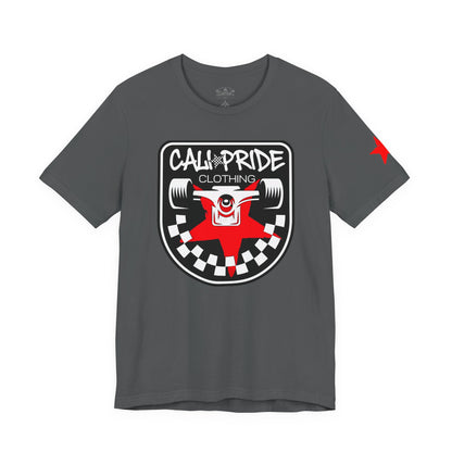 Copy of Concrete & Scars Skatewear Collection - Checkered Truck Emblem, Graphic T-Shirt — CaliPride Clothing