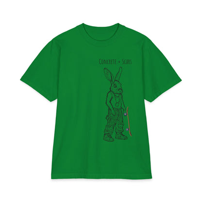 Concrete & Scars Skatewear Collection - Skateboard Bunny, Graphic T-Shirt – CaliPride Clothing