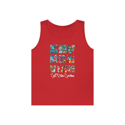Savage Vibe, Multicolor Tank Tops | CaliPride Clothing