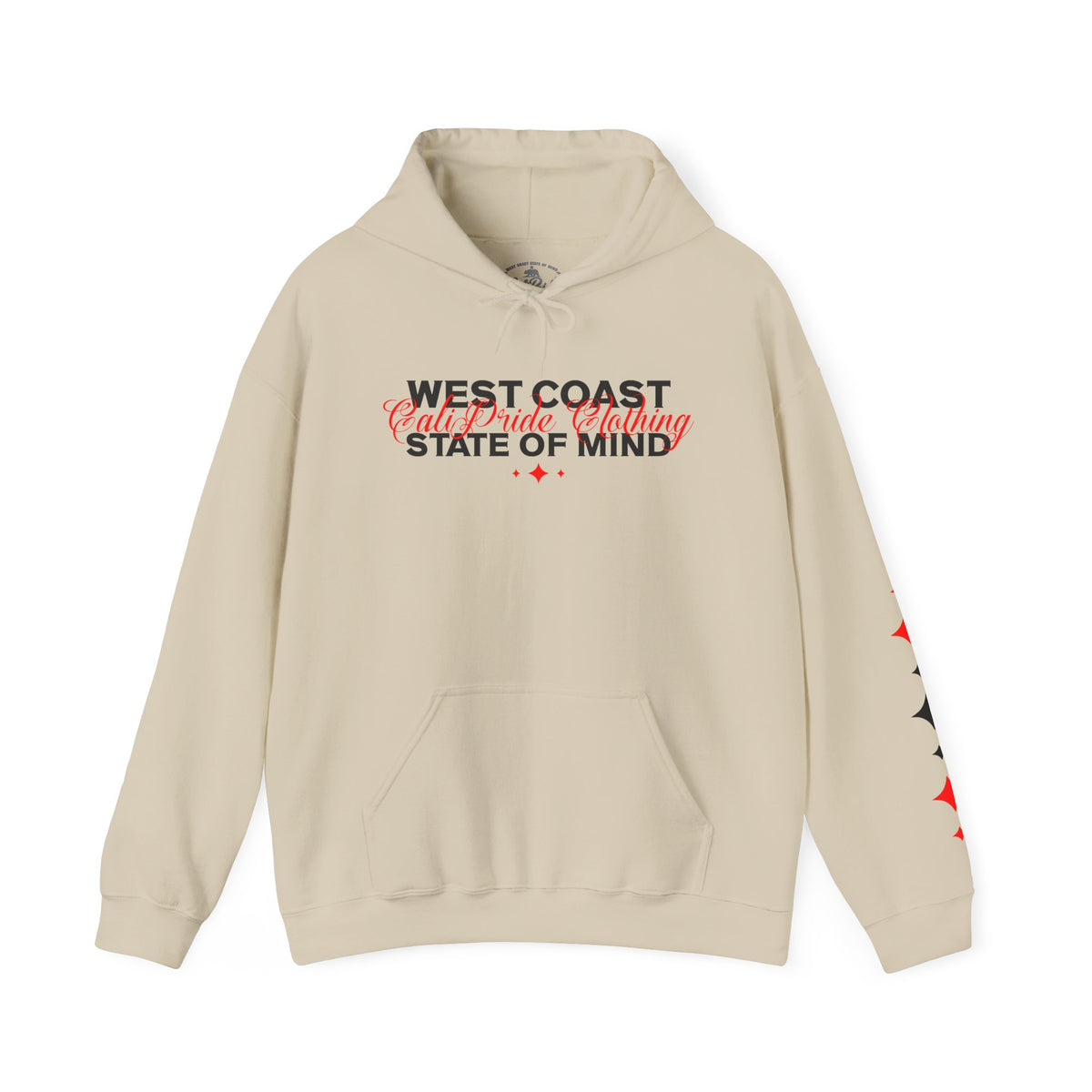 The Elite Collection - Elite Society, West Coast State of Mind, Premium Hoodie - CaliPride Clothing