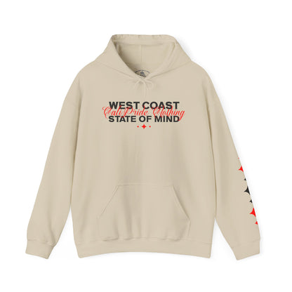 The Elite Collection - Elite Society, West Coast State of Mind, Premium Hoodie - CaliPride Clothing
