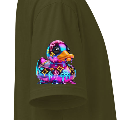 Urban Underground Collection - Neon Drip, Rub'a Ducky, Graphic 4-way T Shirt - CaliPride Clothing
