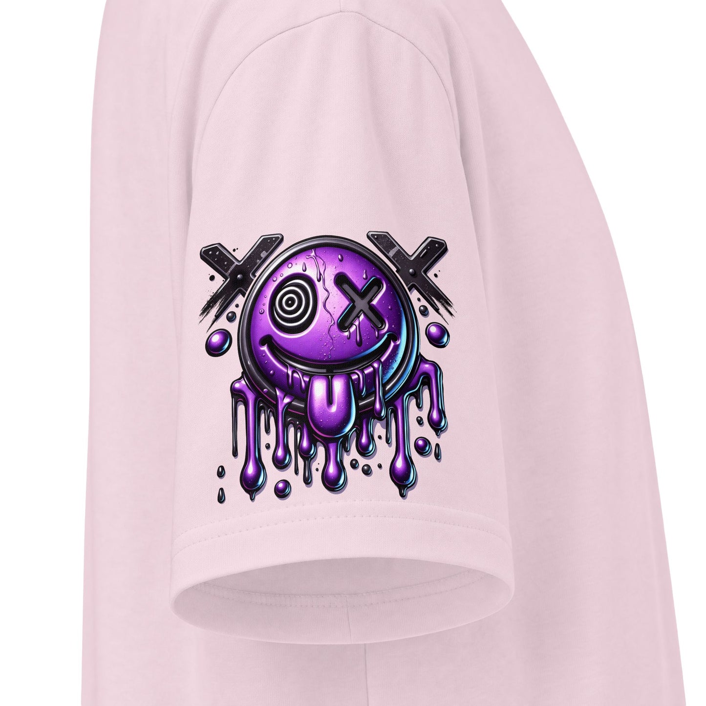 Copy of Urban Underground Collection - Neon Drip Tongue Out Graphic Tee — 4 way graphics, CaliPride Clothing Streetwear