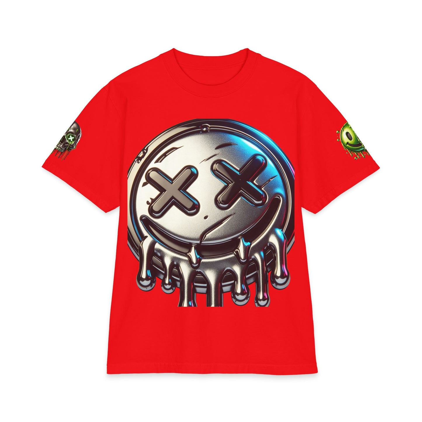 Copy of Urban Underground Collection - Neon Drip Tongue Out Graphic Tee — 4 way graphics, CaliPride Clothing Streetwear