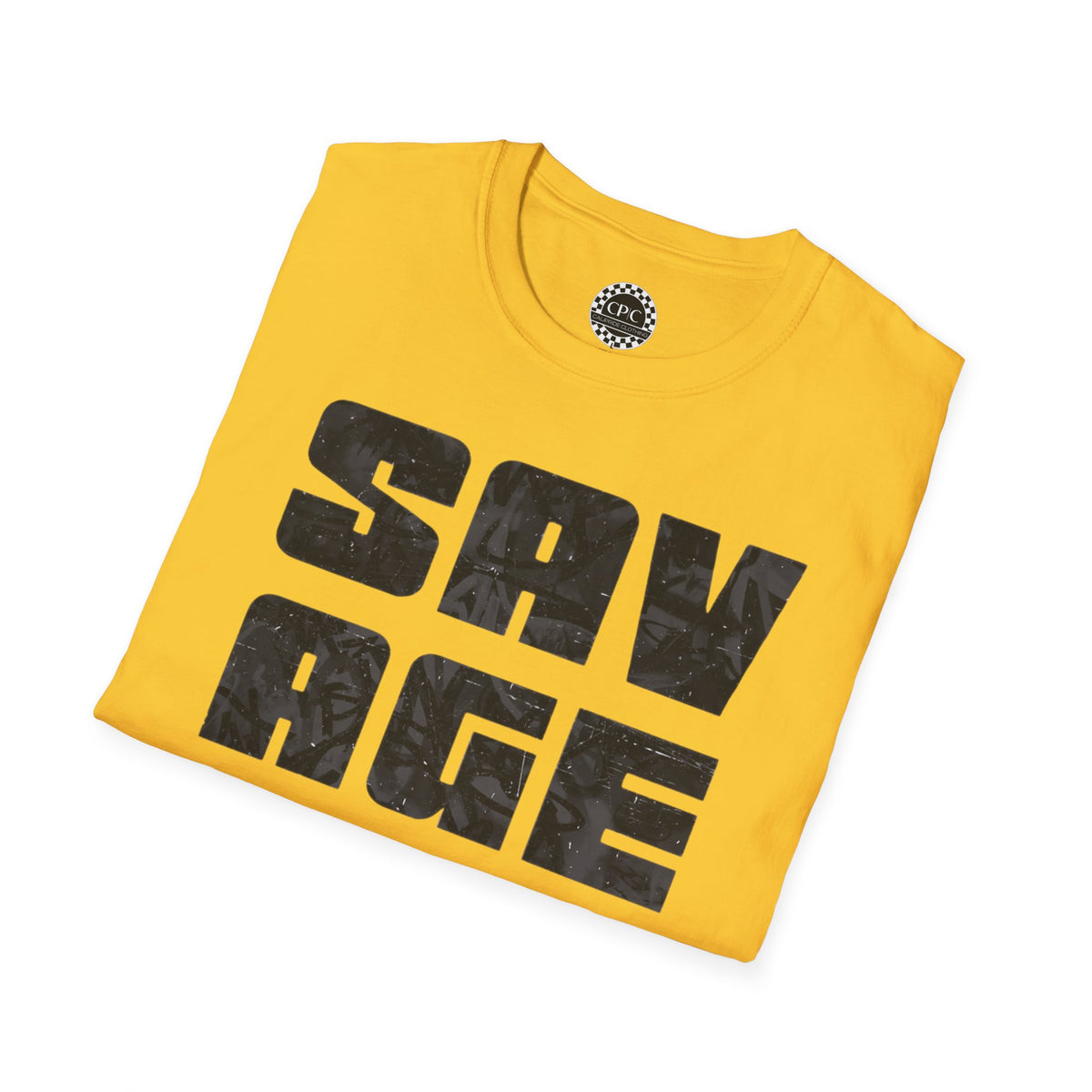 Urban Underground Collection | Savage Vibe Graffiti Block Series - Monochrome gray - CaliPride Clothing