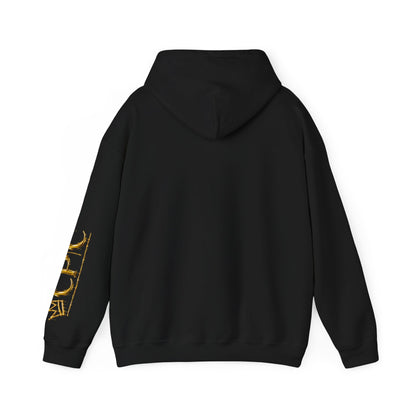 Urban Underground Collection | West Coast State of Mind series - Gold Drip Gangsta' Hoodie, Sugar Skull | CaliPride Clothing