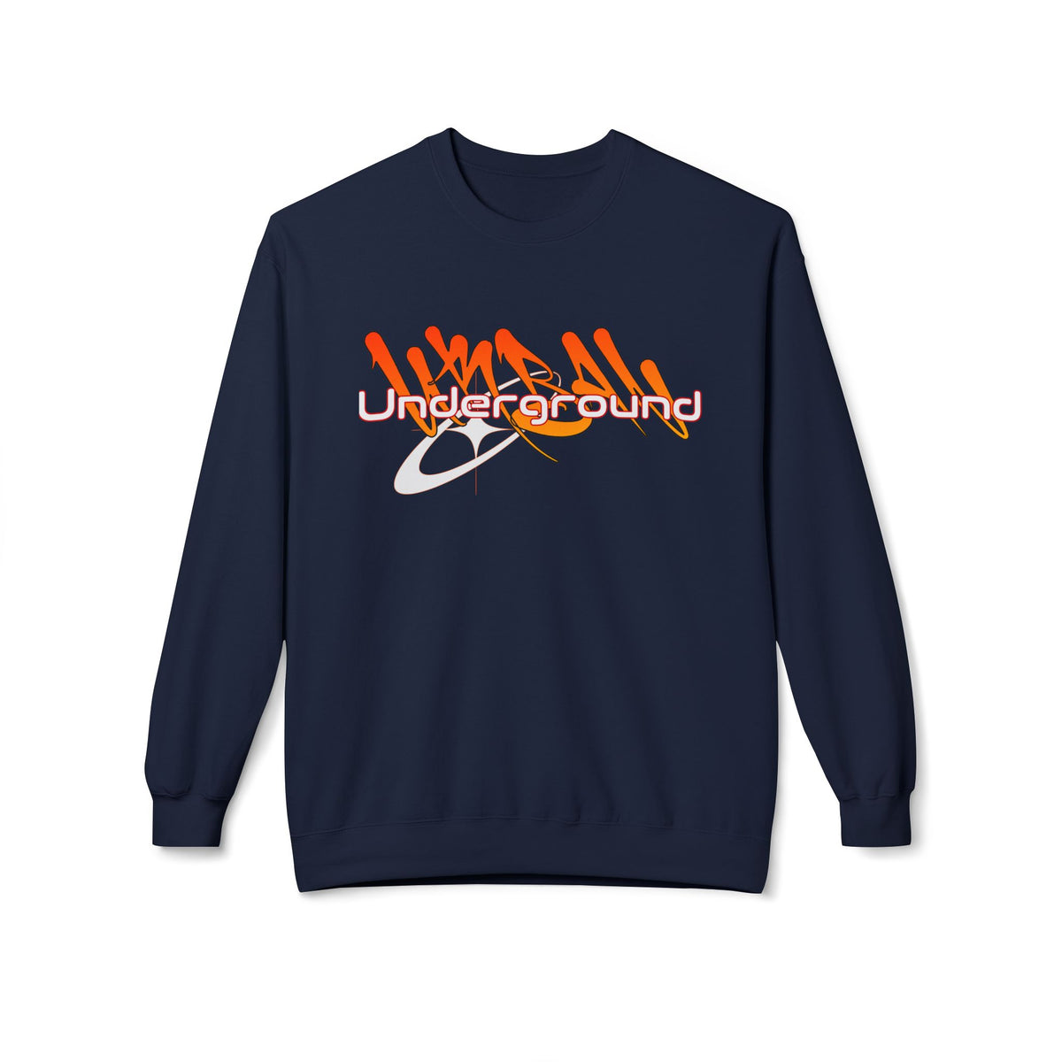 Urban Underground Collection - Graffiti Urban Star, Graphic Sweatshirt - CaliPride Clothing