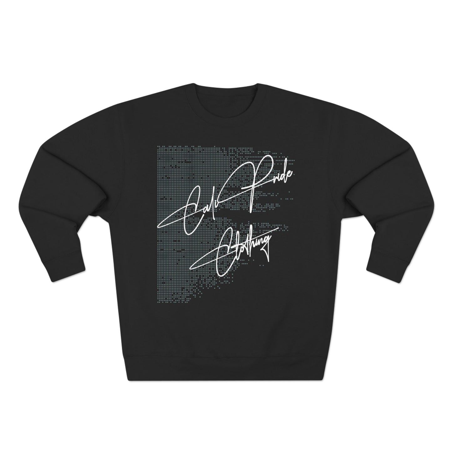 The Elite Collection - Founder's Signature No. 1, Pixel Fade, Premium Sweatshirt - CaliPride Clothing