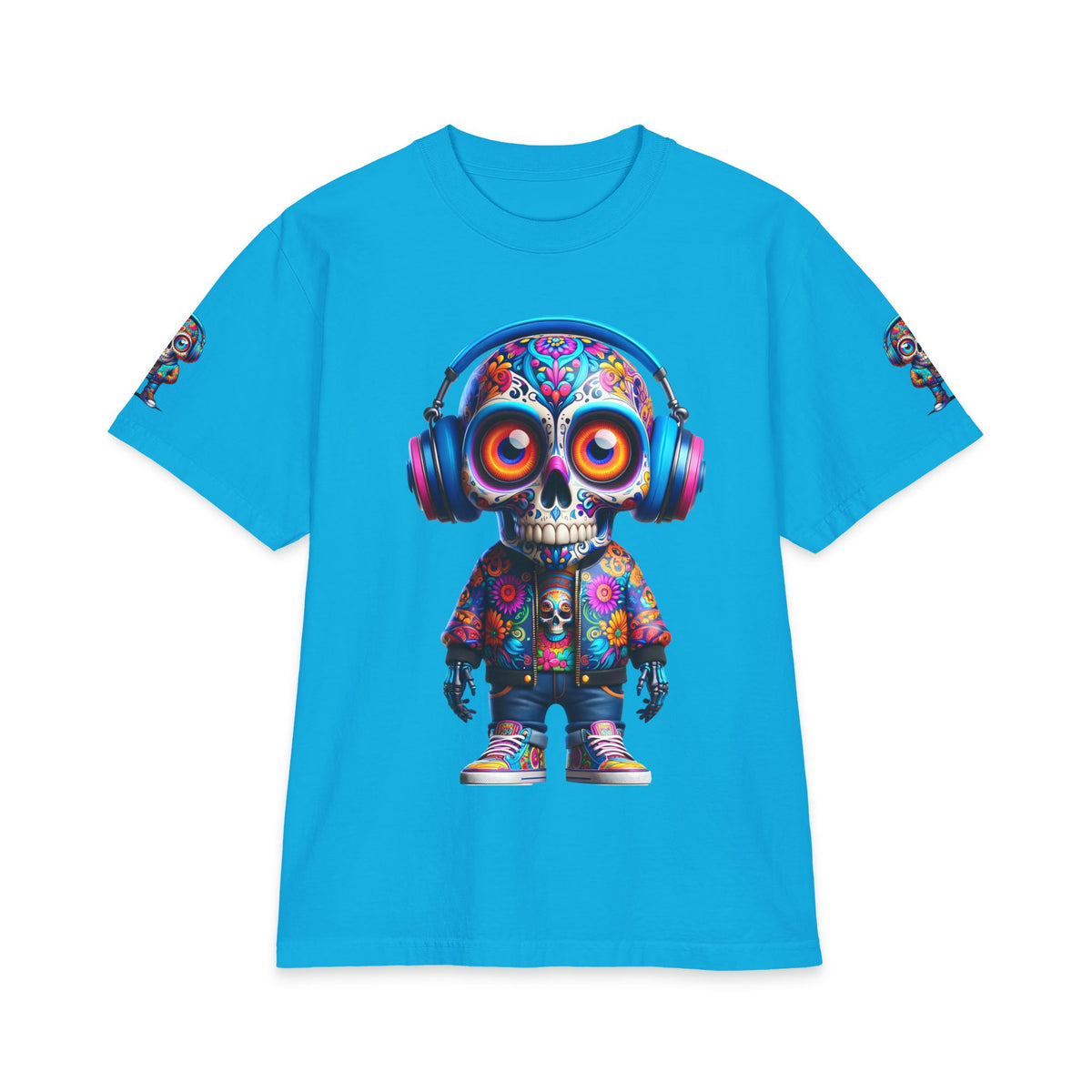 Urban Underground Collection - Neon Drip, Lil' Sugar, Graphic 4-way T Shirt - CaliPride Clothing