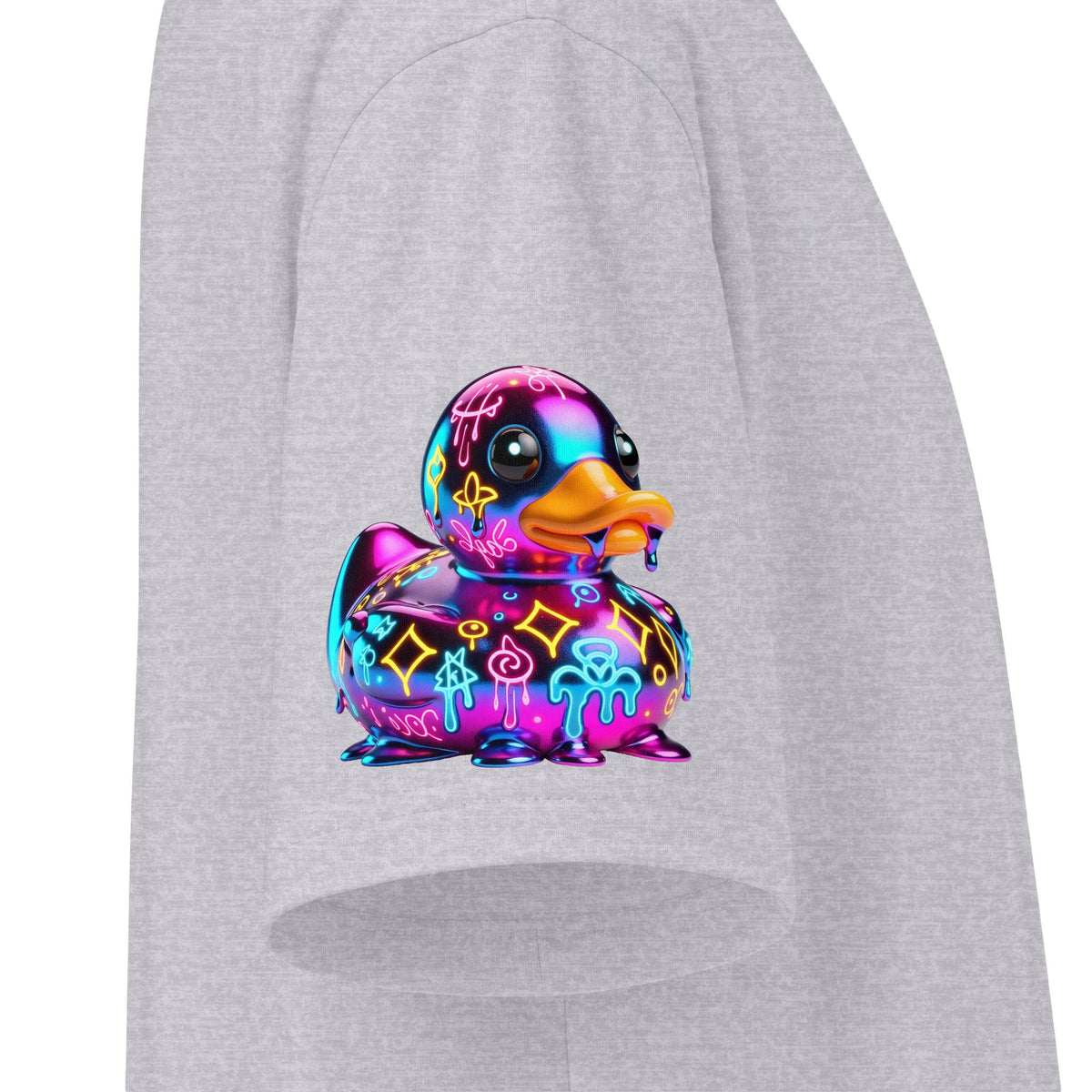 Urban Underground Collection - Neon Drip, Rub'a Ducky, Graphic 4-way T Shirt - CaliPride Clothing