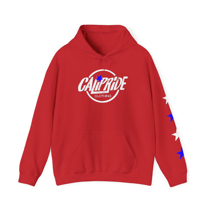 Urban Underground Collection | West Coast Vibe series - Graphic & Stars Hoodie - CaliPride Clothing