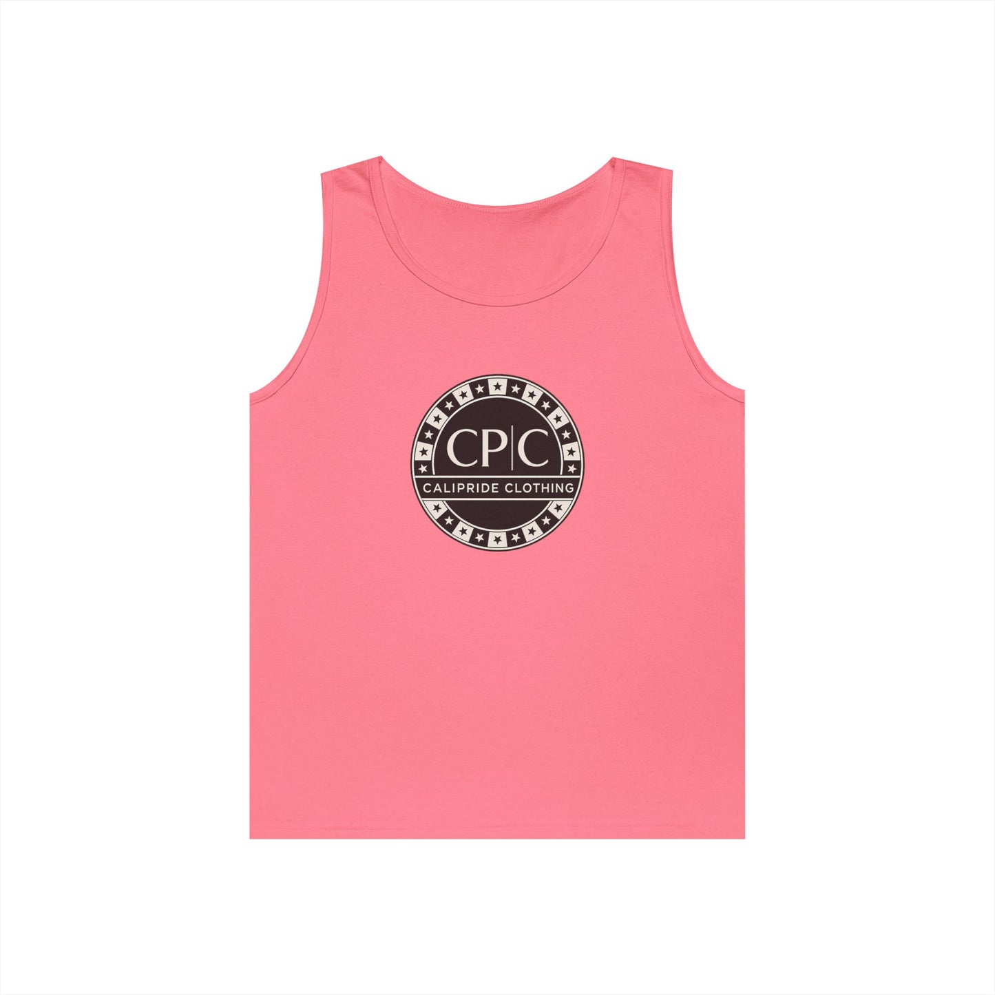 CP | C Logo, Checker Star Loose Tank Top | CaliPride Clothing