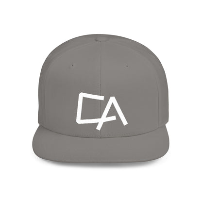 Urban Underground Collection - "CA" California, Embroidered Snapback Flat bill hat - CaliPride Clothing