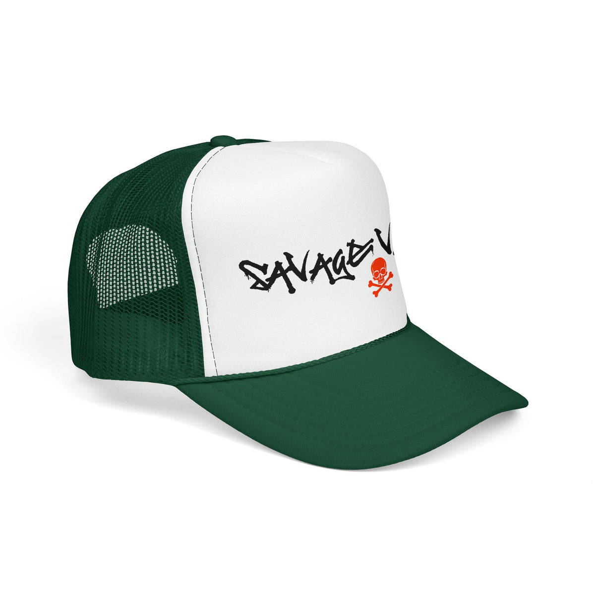 Urban Underground Collection - Savage Vibes, Trucker Hat - CailPride Clothing