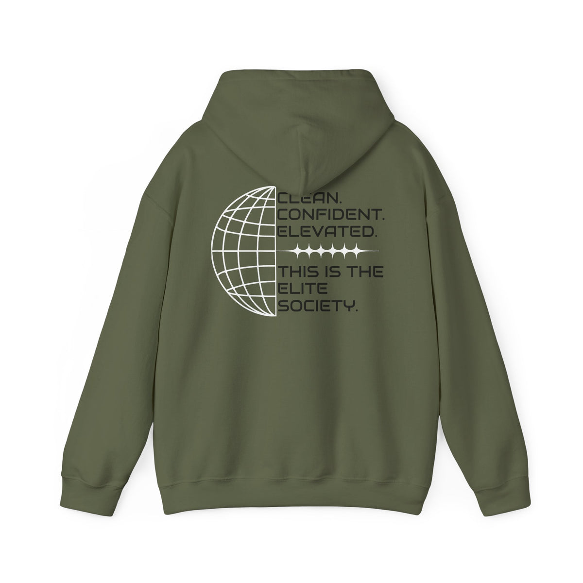 The Elite Collection - Elite Society, Founder's Signature No. 1, Globe Theory, Premium Hoodie - CaliPride Clothing
