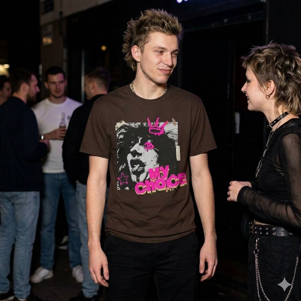 "Punk Resurrected"  'My Choice' Graphic Artist T-Shirt