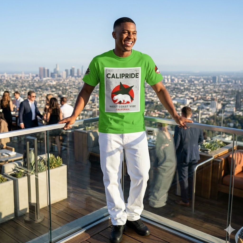 Urban Underground Collection - Skyline Series, "CALIPRIDE" Graphic T Shirt — CP|C Elite